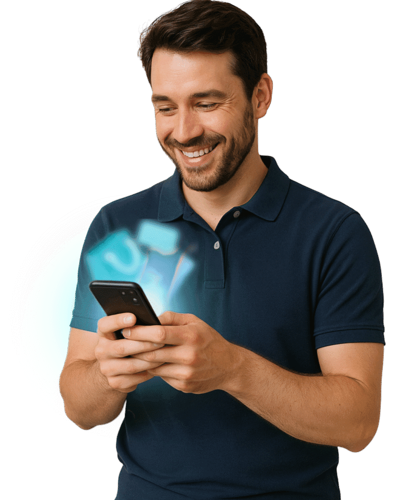 Parceiro satisfeito usando a plataforma Novasell