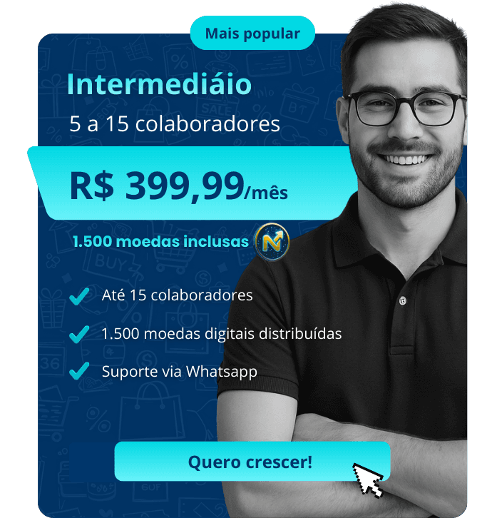 Plano Intermediário — R$ 399,99/mês